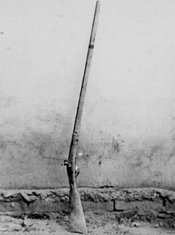 Пистонка охотничья - шомпольное ружье. 1960 г. УАССР, Вавожский р-н, д. Старая Бия.